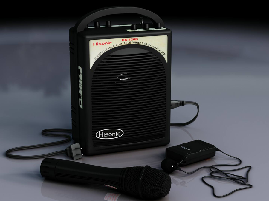 Vargas Animation - 3D Radio Model Front